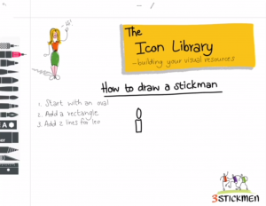 How to draw a stickman